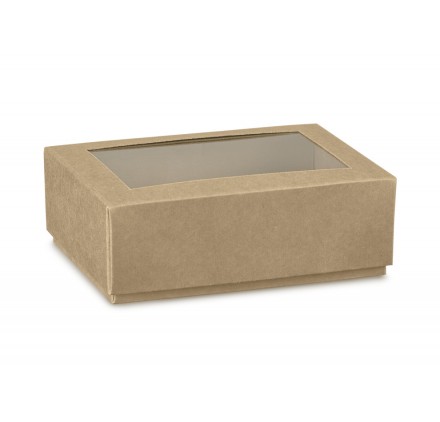 F/C-dp con inserto e finestra Avana 165x110x55