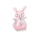CONIGLIO amici rosa 60x40x110