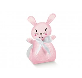 CONIGLIO amici rosa 60x40x110
