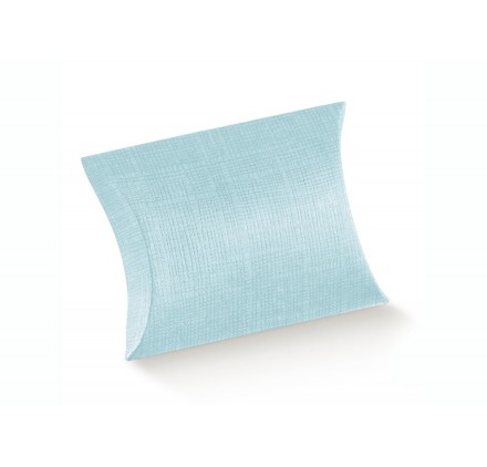 Caixa almofada seta celeste 70x70x25