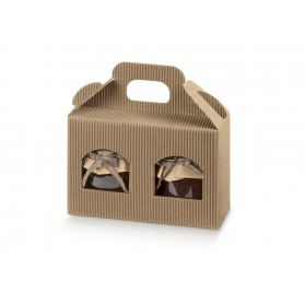 PORTAVASETTI 2 F. onda avana 210x100x90