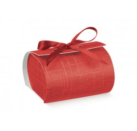 BOMBON seta rosso 60x60x40