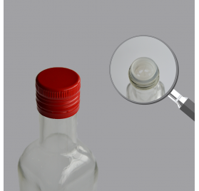 Tampa roscada 6 furos