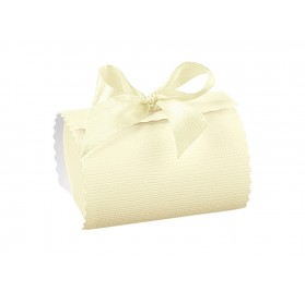 BOMBON seta avorio 60x60x40