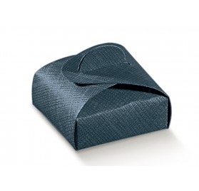 MINIASTUCCIO juta blu 47x47x17