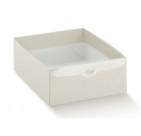 DOLCEZZA pelle bianco 150x100x80