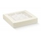 PRATICA pelle bianco 160x80x30
