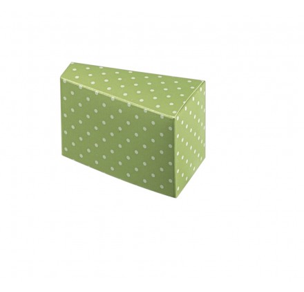 Fetta Torta dots menta 80x45x50