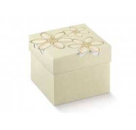 F/C fiore ricamato 100x100x60