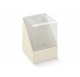 DUO 80X80X90 PELLE BIAN