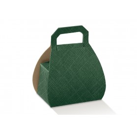BORSA H.80 SETA VERDE