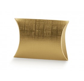 BUSTA 360X340X90 SETA ORO