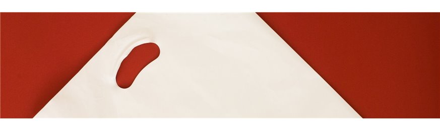 Die-cut Handle Plastic Bags