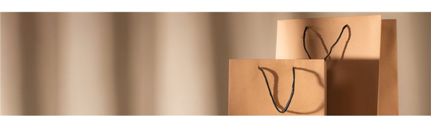 Torby z uchwytem z taśmy i sznurka