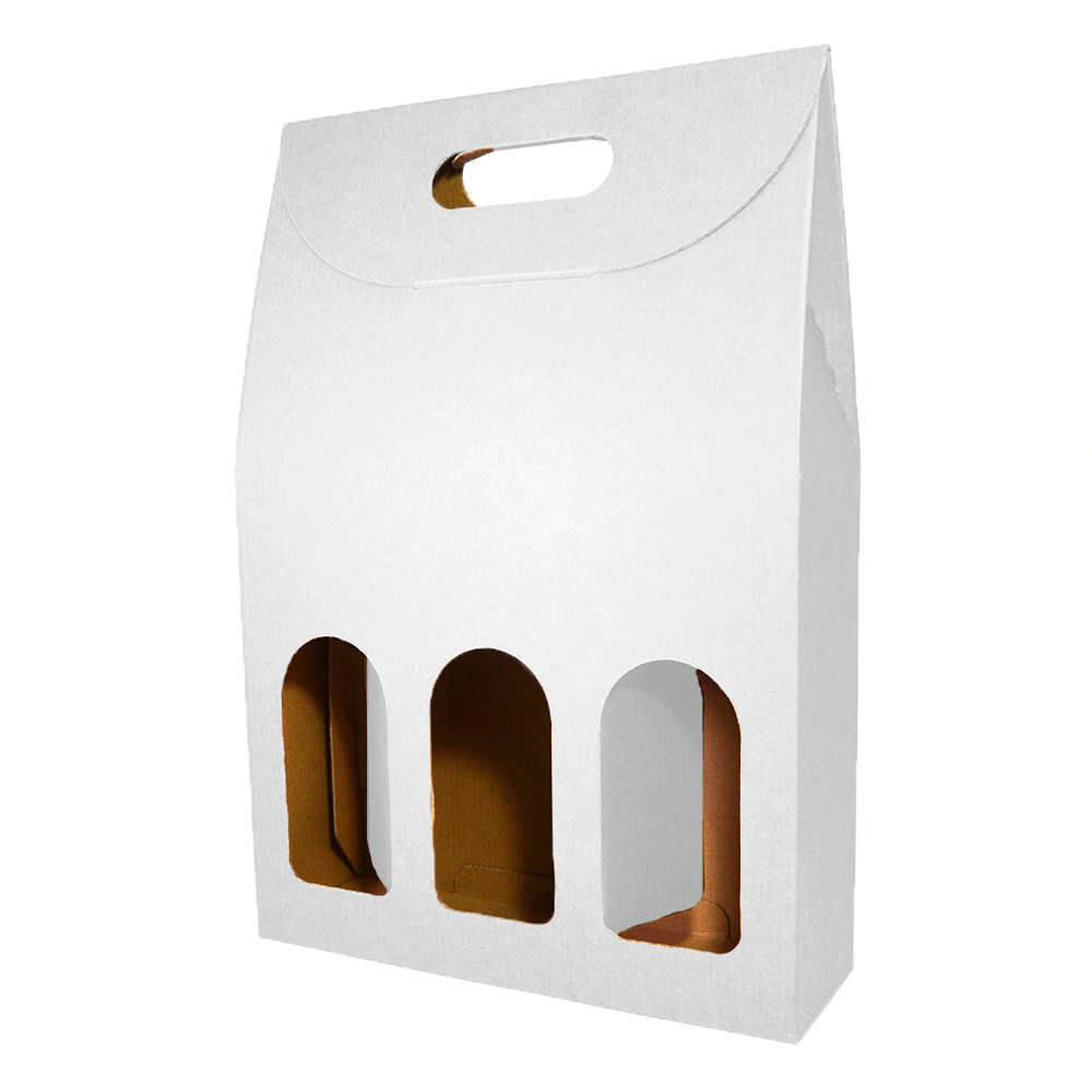 270x90x400mm 3 garrafas Branco